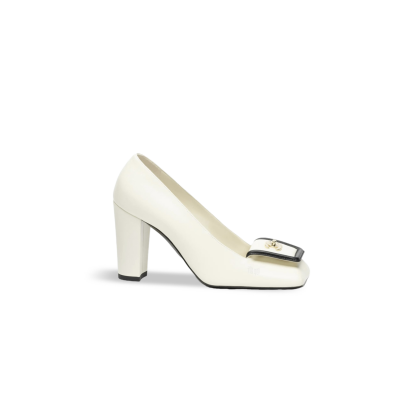 CHANEL SQUARE-TOE HIGH HEELS 9 CM G47208